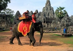 angkor thom elephant