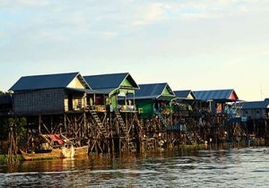 kompong pluk flaoting village