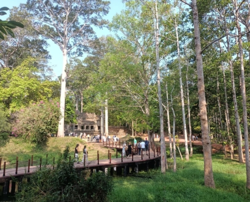 Entry Behind Angkor Wat