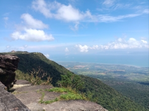 Scenary Bokor Mountain