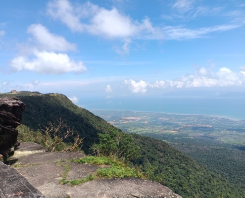 Scenary Bokor Mountain